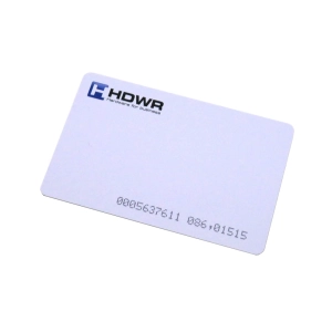 Karta zbliżeniowa RFID 13,56 MHz z logo HDWR zakodowana HD-RPC02
